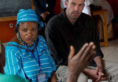 Ben Affleck lanza iniciativa de ayuda en el este del Congo