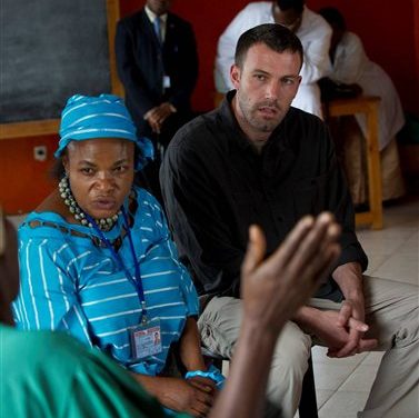 Ben Affleck lanza iniciativa de ayuda en el este del Congo