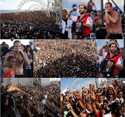 CALLE 13 REÚNE A 500.000 FANS EN UN MEMORABLE CONCIERTO EN CUBA