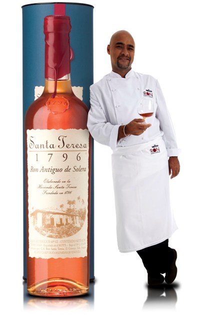 CLUB DEL RON SANTA TERESA® CELEBRA ANIVERSARIO CON ALIANZA CON CHEF SUMITO ESTÉVEZ