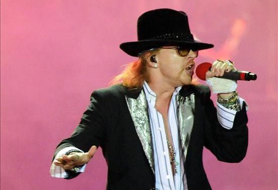 Guns N’ Roses le cantó a Uruguay hasta  amanecer