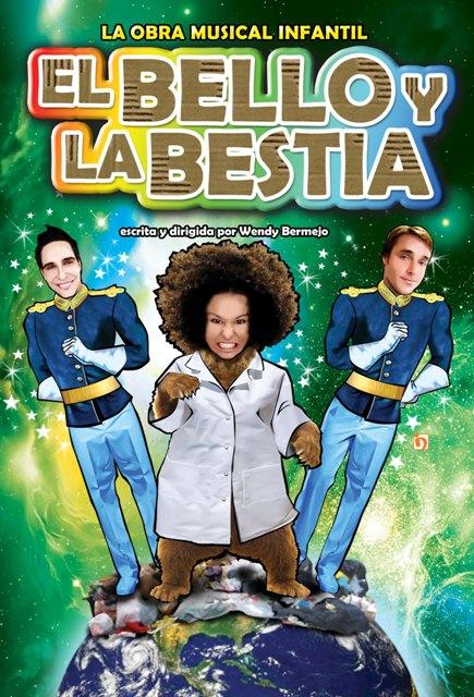 EL BELLO Y LA BESTIA en el teatro Luisela Díaz