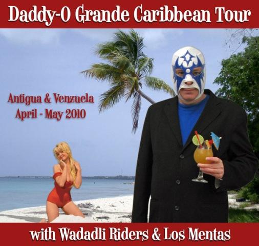 Por primera vez en Venezuela, DADDY-O Grande (Los Straitjackets) …junto a LOS MENTAS!