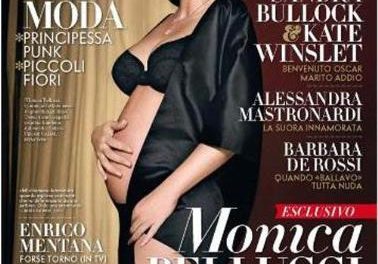 Monica Bellucci, embarazada a los 45 en portada de  ‘Vanity Fair’