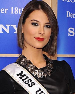 Miss Universo Estefanía Fernández  niega haber hablado mal de Hugo Chávez