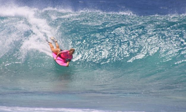 Lumar Guittard llega a la final del Gran Campeonato Mundial de Bodyboard en Hawai