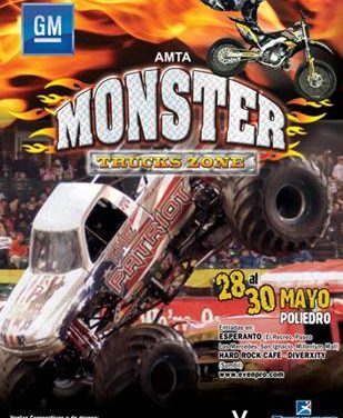 AMTA MONSTER TRUCKS ZONE TRAE SU DEMOLEDOR ESPECTÁCULO AL POLIEDRO