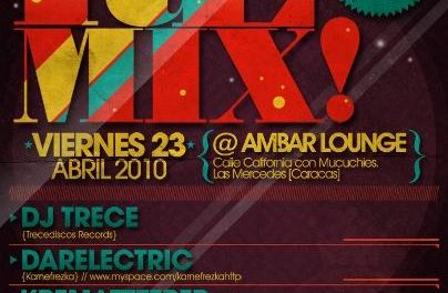 REMIX 2 en Ambar Lounge, con DJ TRECE y UNDERSOUNDS