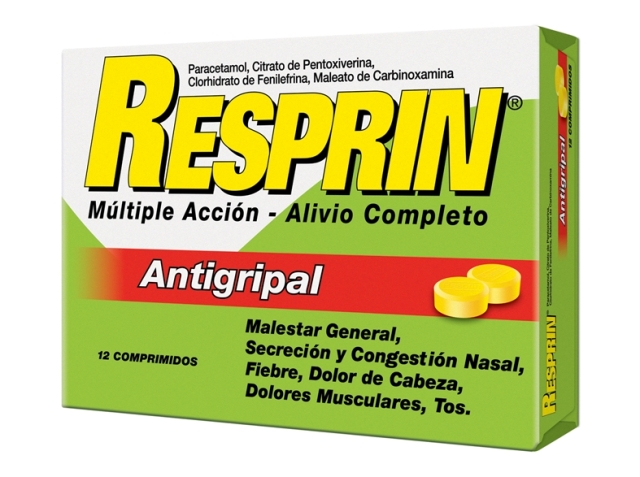 RESPRIN®, alivio de la gripe y tos de una sola vez