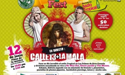 Calle 13 y Mala Rodríguez protagonistas del TropicalFest de Las Palmas de Gran Canaria