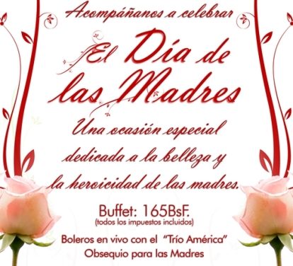 Hotel Alba Caracas: Celebra el Día de las Madres