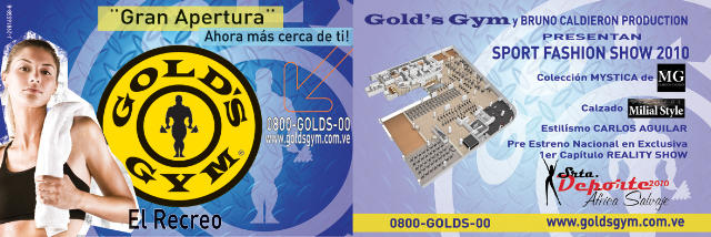 GOLD’S GYM expande su radio de acción con la nueva sede del CC El Recreo.