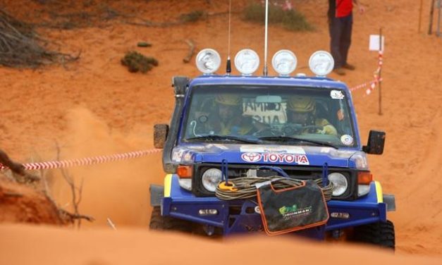 TEAM AZIMUT EN BUSQUEDA DE LA GLORIA EN INHOSPITO DESIERTO AUSTRALIANO