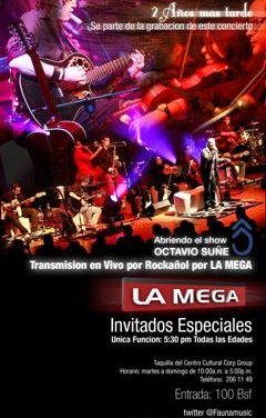 FAUNA ACUSTICO, DOMINGO 20 DE JUNIO, AUDITORIO CORP BANCA.