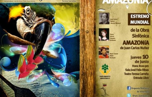 LA ORQUESTA SINFÓNICA DE VENEZUELA PRESENTA CONCIERTO POR LA AMAZONÍA