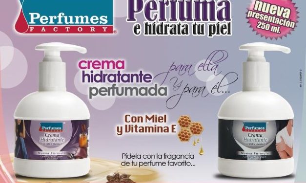 Nuevas cremas de Perfumes Factory cuidan la piel con tu perfume favorito