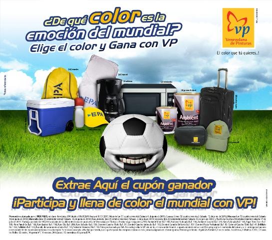 Venezolana de Pinturas se une a la fiebre del balompié