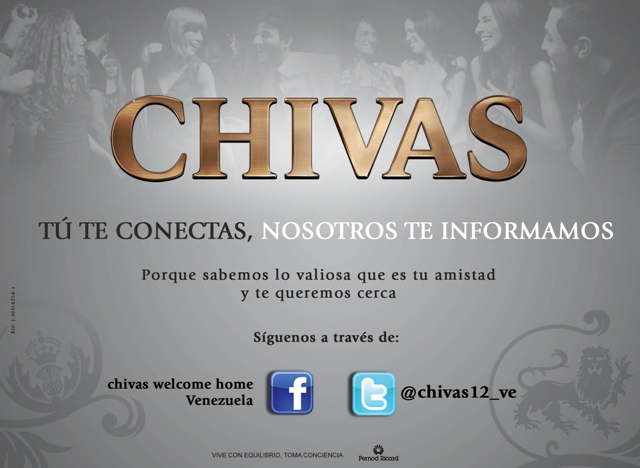 Chivas Regal 12 apuesta a las comunicaciones 2.0