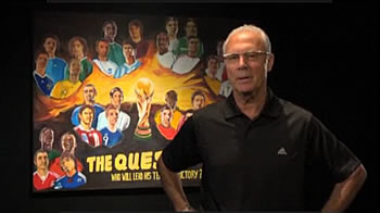 Franz Beckenbauer presenta »La Búsqueda»: la campaña interactiva de adidas para la Copa Mundial FIFA 2010