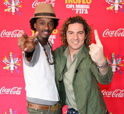 David Bisbal y K’naan se quedan fuera del Mundial de Sudáfrica 2010