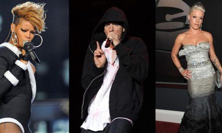 En su próximo disco Eminem hace un trío con Pink y Rihanna