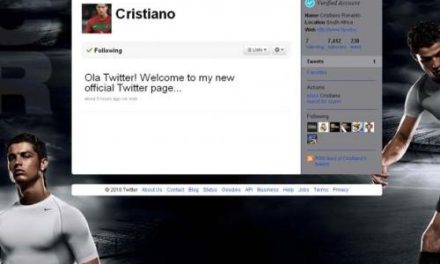 Cristiano Ronaldo debuta en Twitter