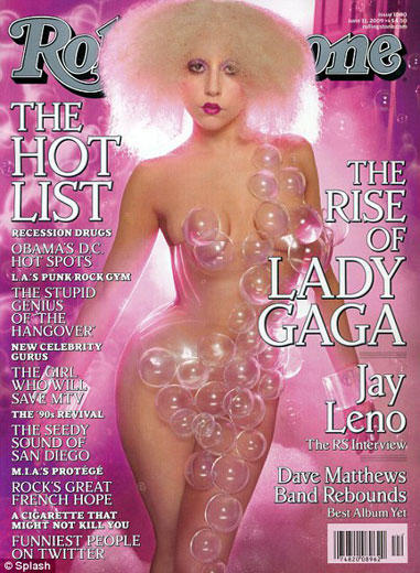Lady Gaga, posa desnuda en revista ‘Rolling Stones’