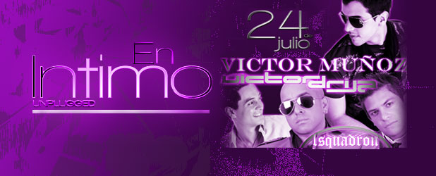En íntimo: Lsquadron, Víctor Muñoz y Víctor Drija 24 de Julio en el Anfiteatro El Hatillo