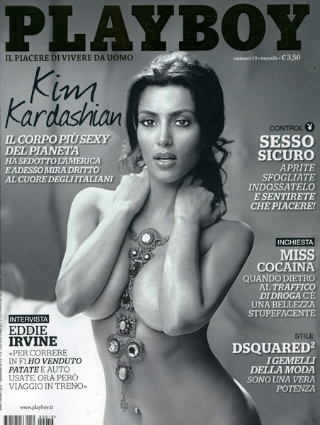 Playboy publicará fotos inéditas de Kim Kardashian desnuda…