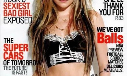 Avril Lavigne posa muy sexy y en topless para la revista Maxim (+Fotos)