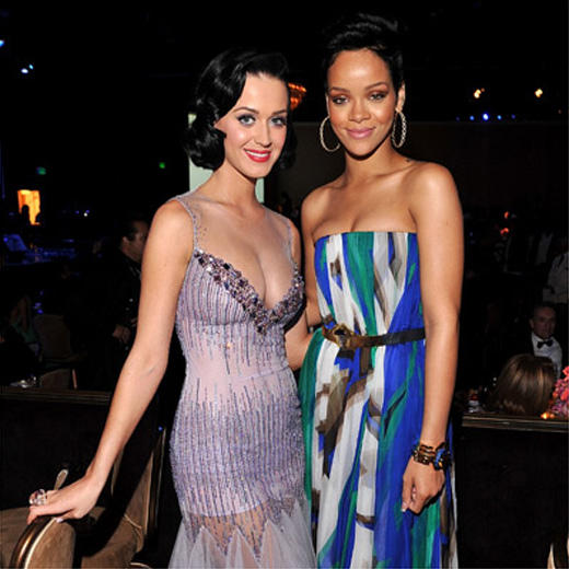Rihanna y Katy Perry quieren grabar un dueto