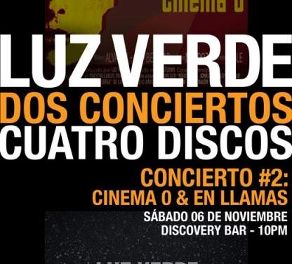 LUZ VERDE regresa a Venezuela en noviembre con la segunda parte de su gira »En Llamas»