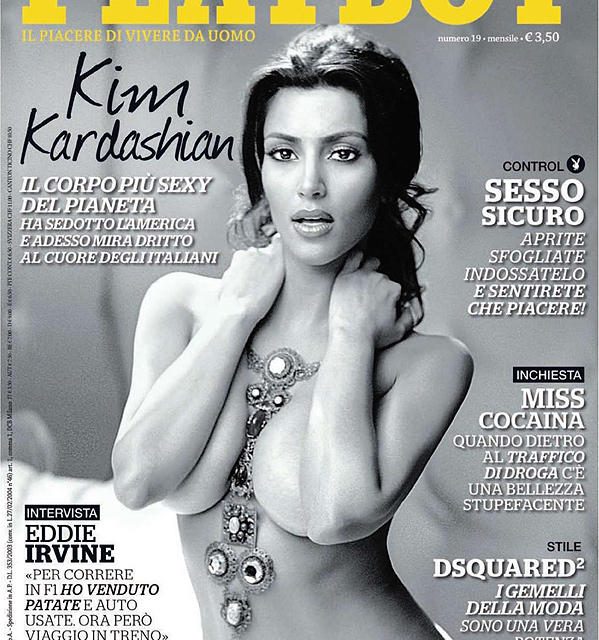 #LoMasLeido: Playboy Italia desnuda a Kim Kardashian (+Fotos)