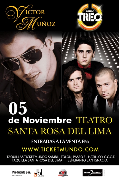 Víctor Muñoz y Treo en concierto estelar – 5 de noviembre