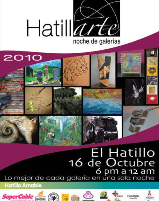 EL ARTE VUELVE A TOMAR A EL HATILLO