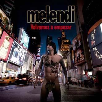 Melendi »desnudo» en para portada de su nuevo CD