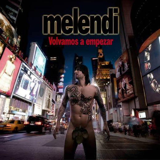 Melendi, desnudo en Times Square