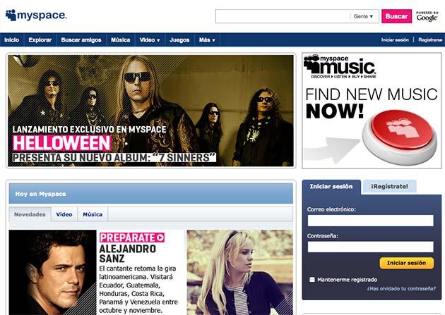 CONOZCA EL NUEVO MYSPACE