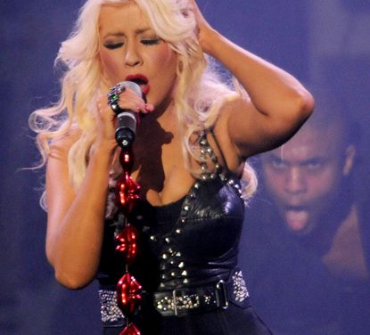 Christina Aguilera deslumbró en el show de Justin Timberlake and friends
