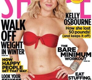 Kelly Osbourne muestra su delgada figura en portada de revista »Shape»