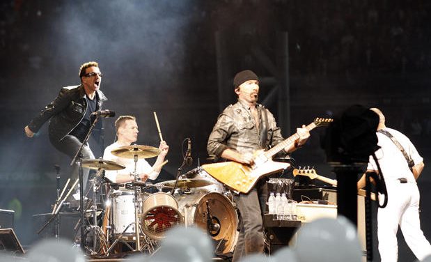 U2 lanza disco de vinilo con tres canciones en vivo