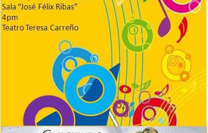 Niños y Niñas de »Creciendo con la Música» llenarán de notas musicales al Teatro Teresa Carreño