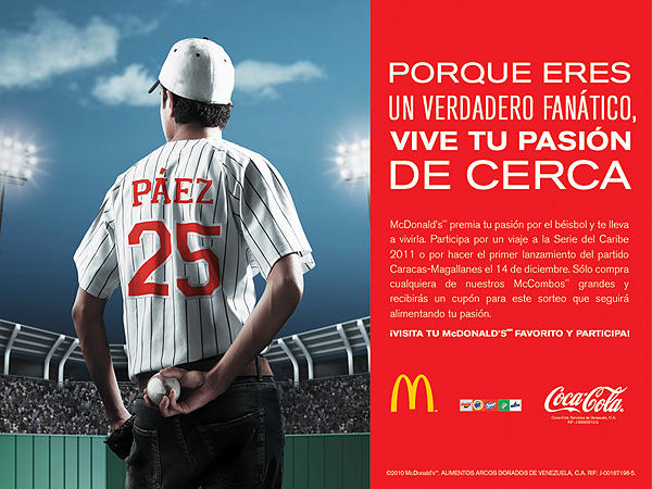McDonald’s lleva a dos fanáticos del béisbol a la Serie del Caribe