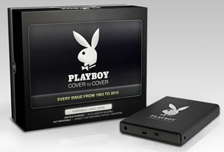 Venderán toda la colección de revistas Playboy en disco duro