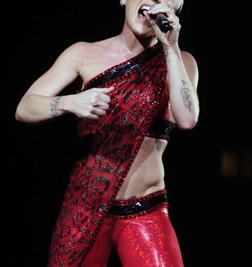 Pink celebra embarazo y una década de trayectoria