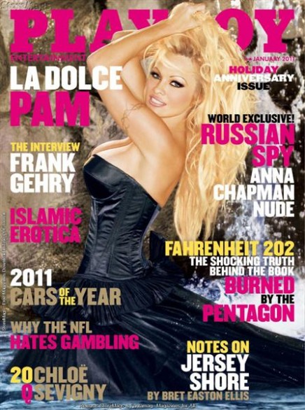 Pamela Anderson posa otra vez en Playboy USA (+Fotos)