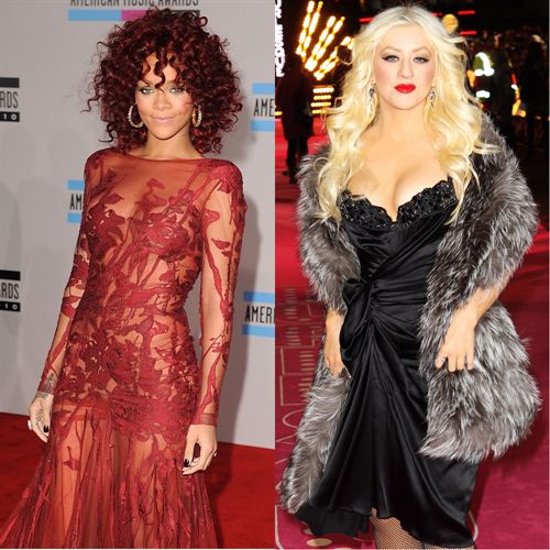 Rihanna y Christina Aguilera, desatan polémica en la televisión británica (+Videos)