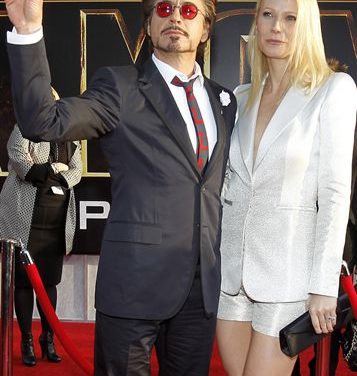 Gwyneth Paltrow se inspiró en Robert Downey Jr. para su papel de alcohólica