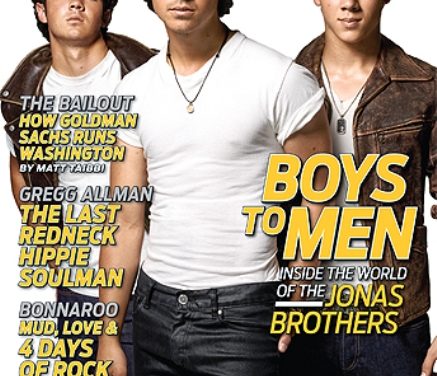 Revista Rolling Stone: »Los Jonas Brothers son unos perdedores»