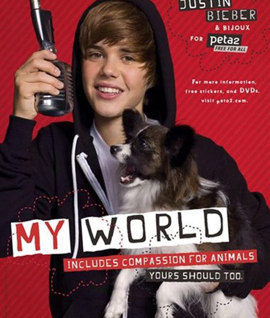 Justin Bieber da la cara por los animales